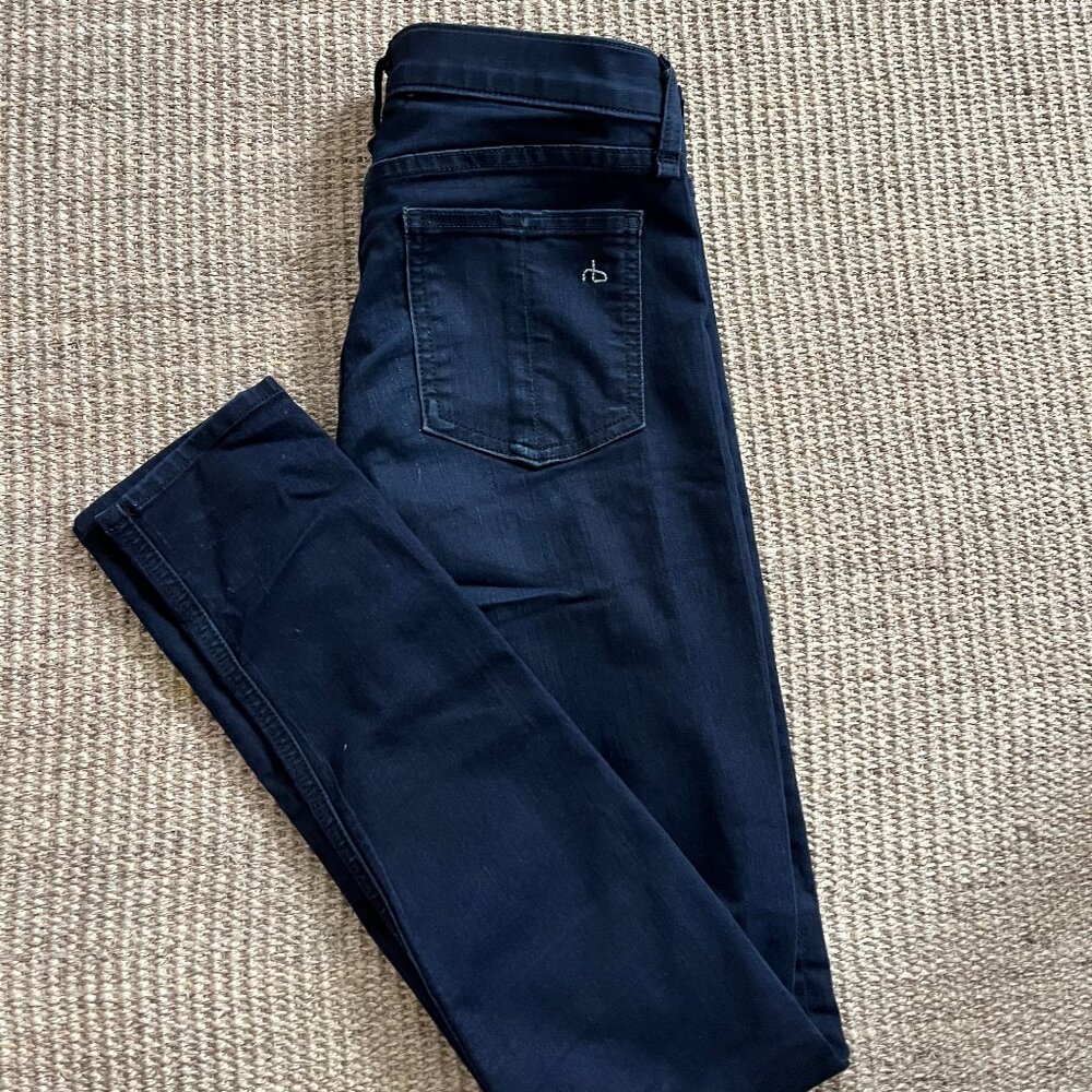 Rag & Bone Dark Blue Women's Legging Jeans Sz 26